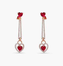 The Cutesy Heart Earring